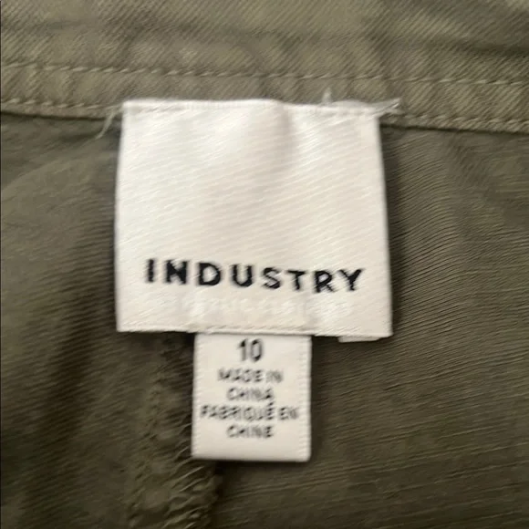 NWT Industry Republic Cargo Pants Lyocell Linen
Cotton Straight Leg Women's Sz10 - Picture 7 of 17